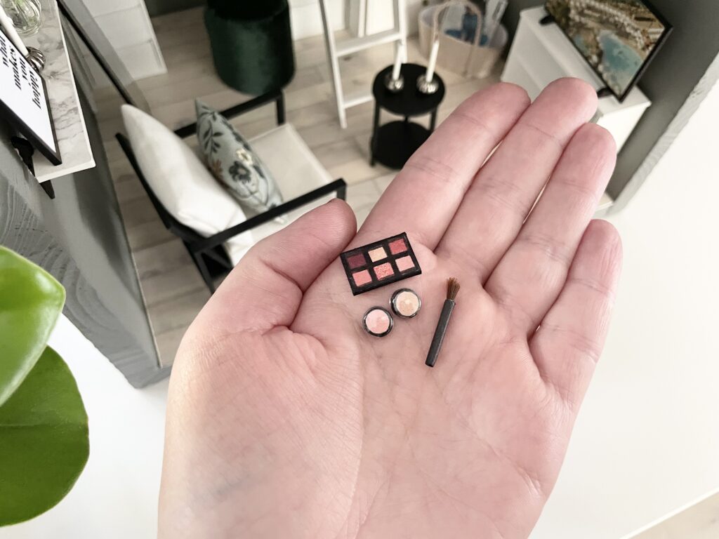 dollhouse miniature makeup