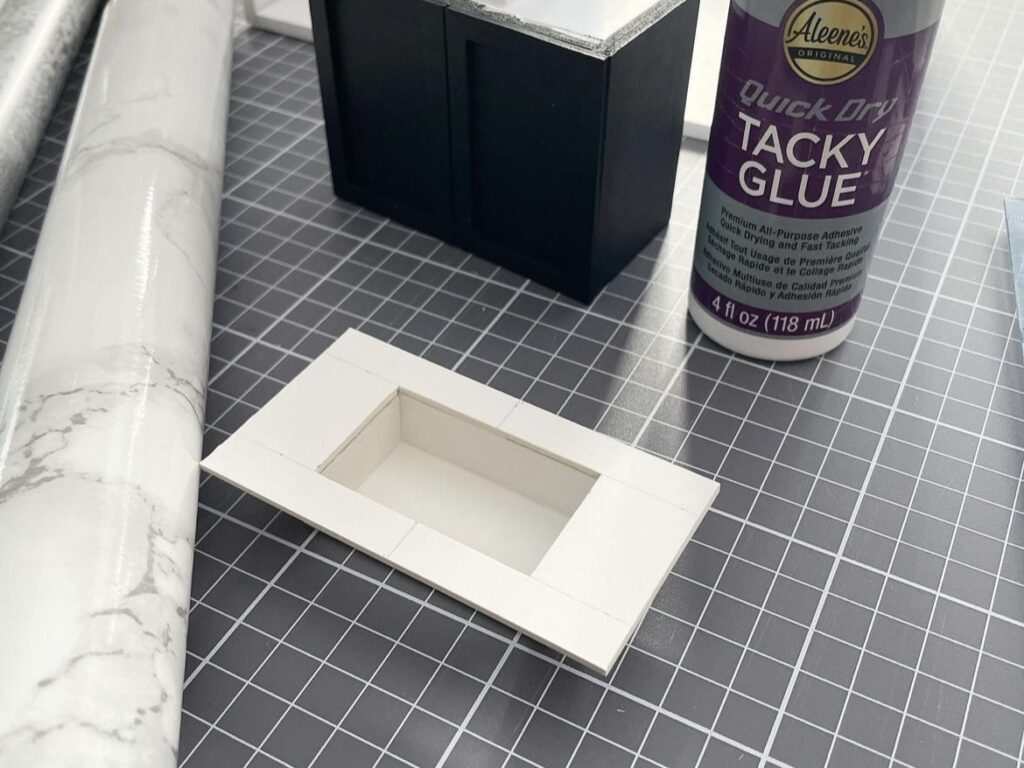 Dollhouse sink for bathroom